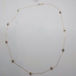 Kate Spade New Black Spade Scatter Necklace